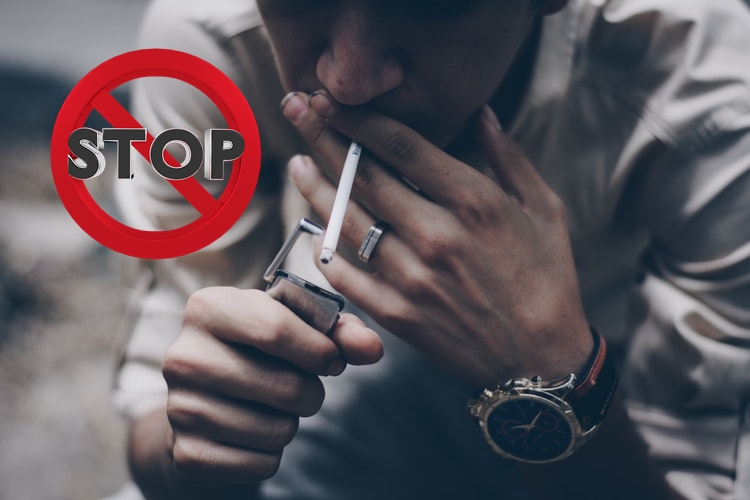 หลีกเลี่ยงการสูบบุหรี่ หรือสัมผัสควันบุหรี่